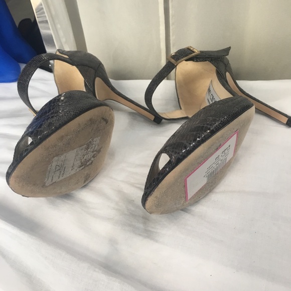 Jimmy Choo croc print heels - Picture 3 of 3